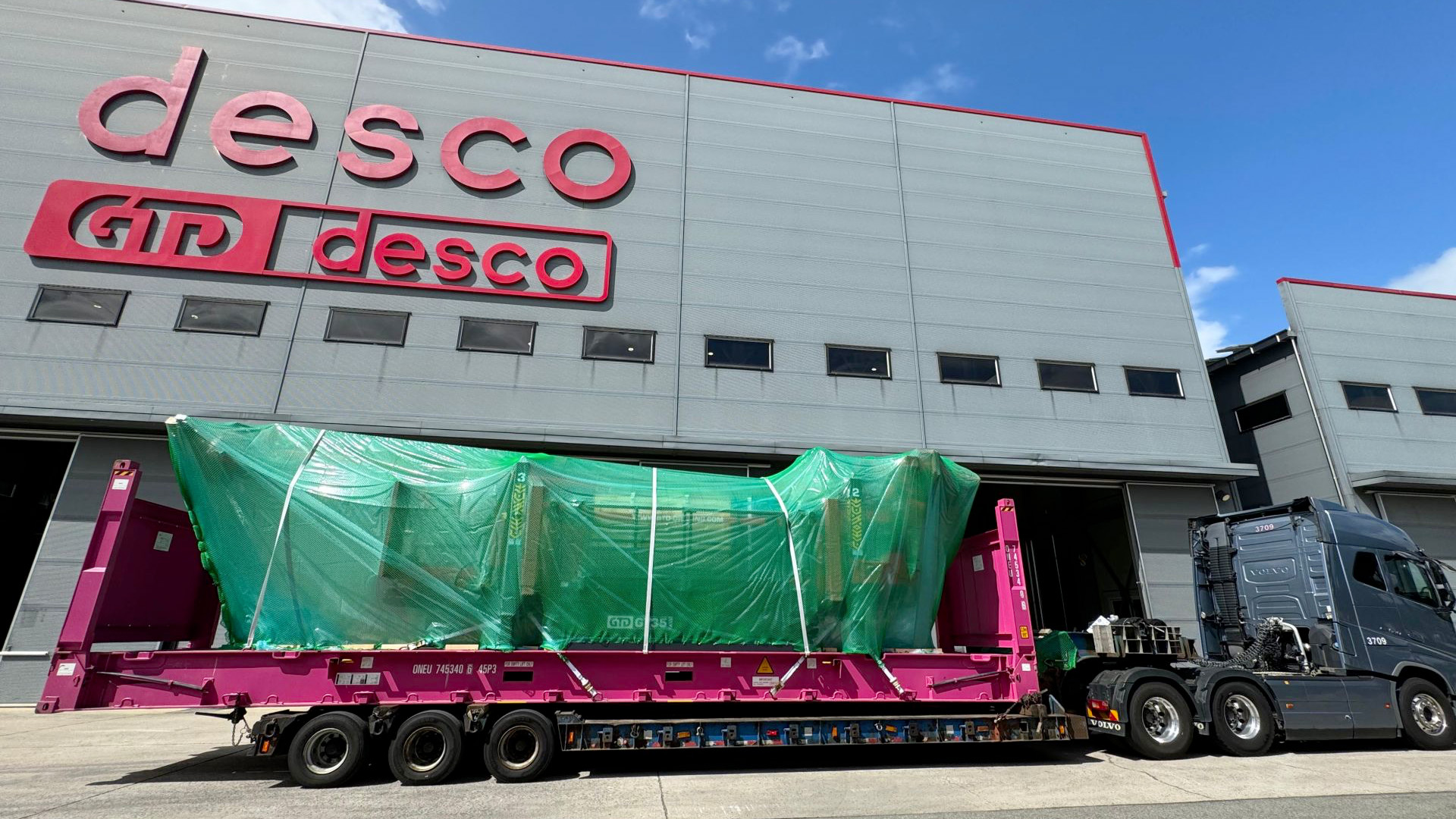 GT35 Drill Rig Delivery