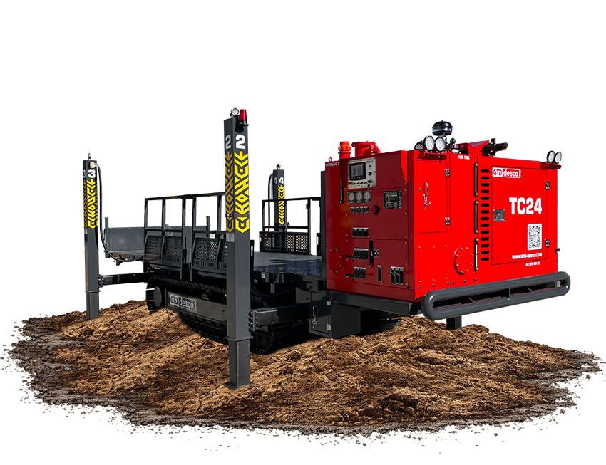 TC24 Tracked Carrier | Tracked Carrier for Drill Rigs | GTD Desco