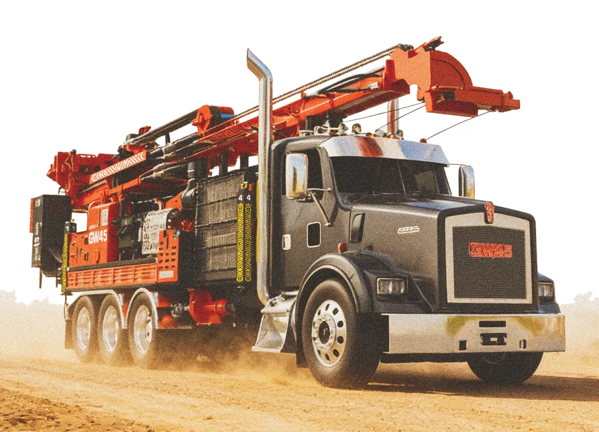 GW Series Drilling Rigs | Waterwell Drilling Rig | Groundwater Drilling Rig